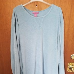 Grayish Blue Woman Within Sweater Size 5x